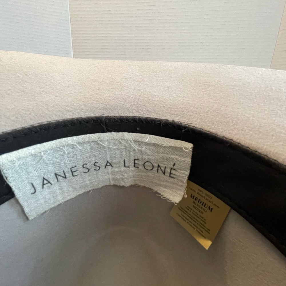 Janessa Leoné gray fedora - Picture 7 of 8